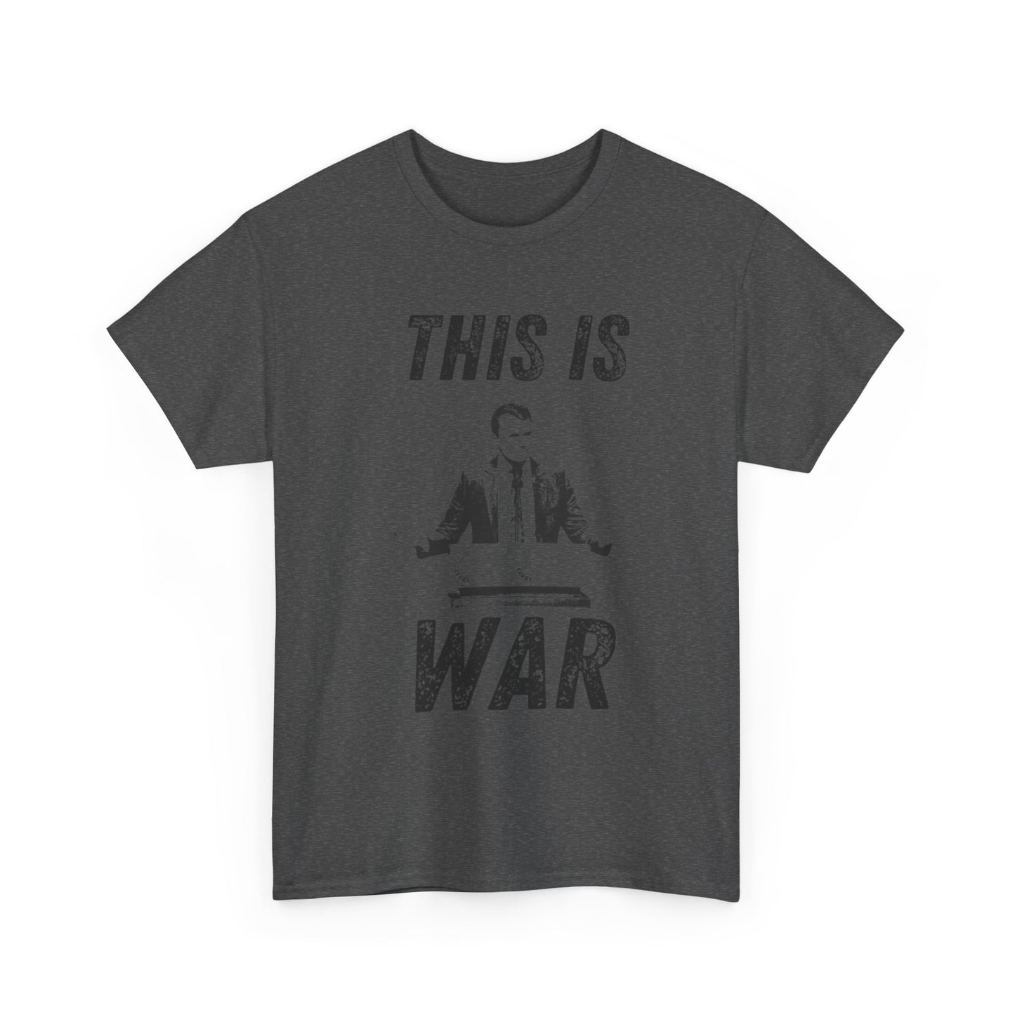 Bold Statement Tee for Activists and Trendsetters - This is War T-Shirt, Unisex Cotton Tee, Casual Wear, Gift for Friends, Statement [...] Charlie Kirk RIP