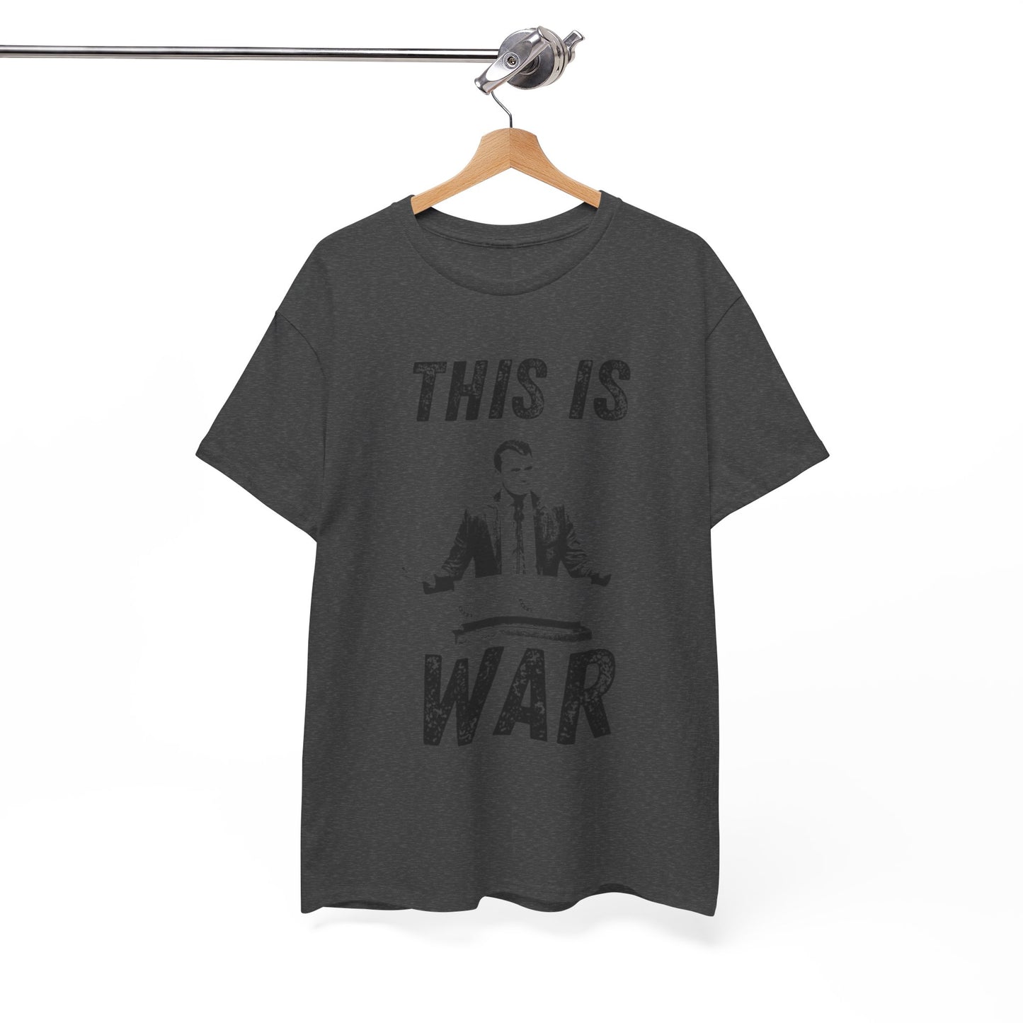 Bold Statement Tee for Activists and Trendsetters - This is War T-Shirt, Unisex Cotton Tee, Casual Wear, Gift for Friends, Statement [...] Charlie Kirk RIP