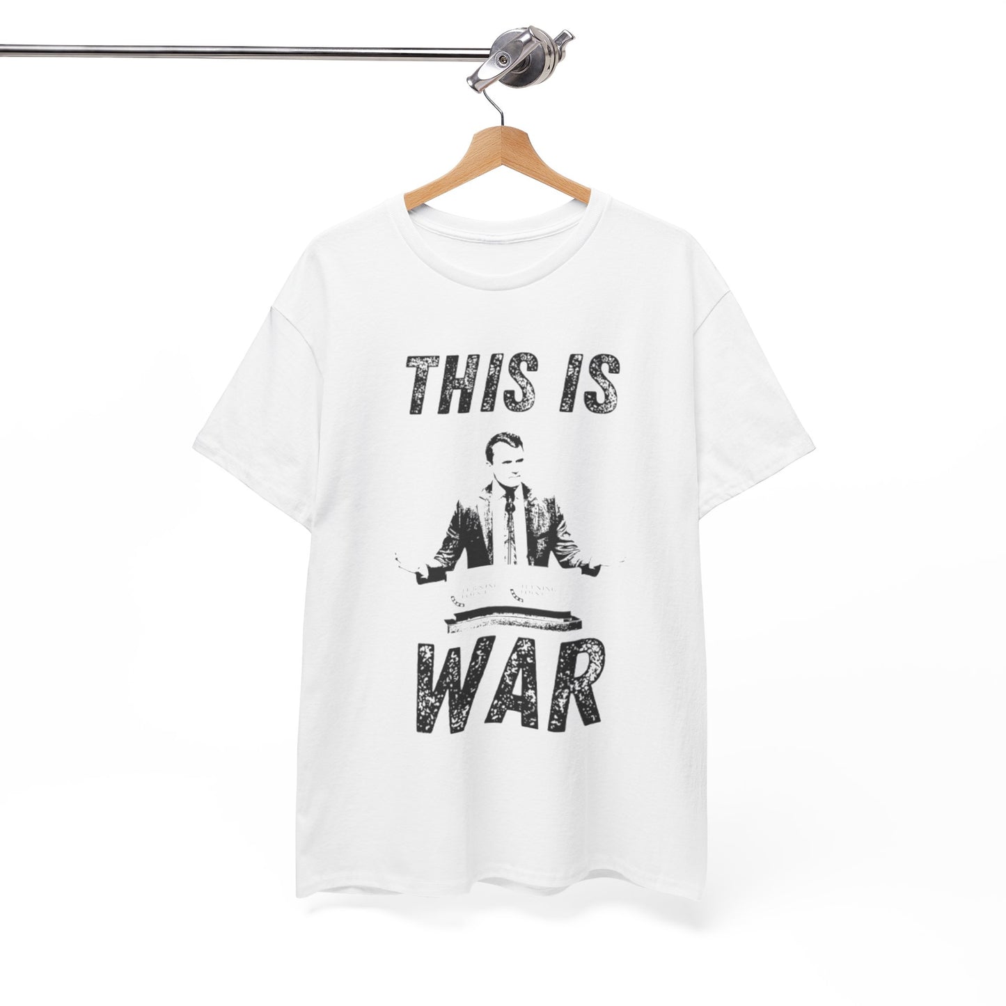 Bold Statement Tee for Activists and Trendsetters - This is War T-Shirt, Unisex Cotton Tee, Casual Wear, Gift for Friends, Statement [...] Charlie Kirk RIP
