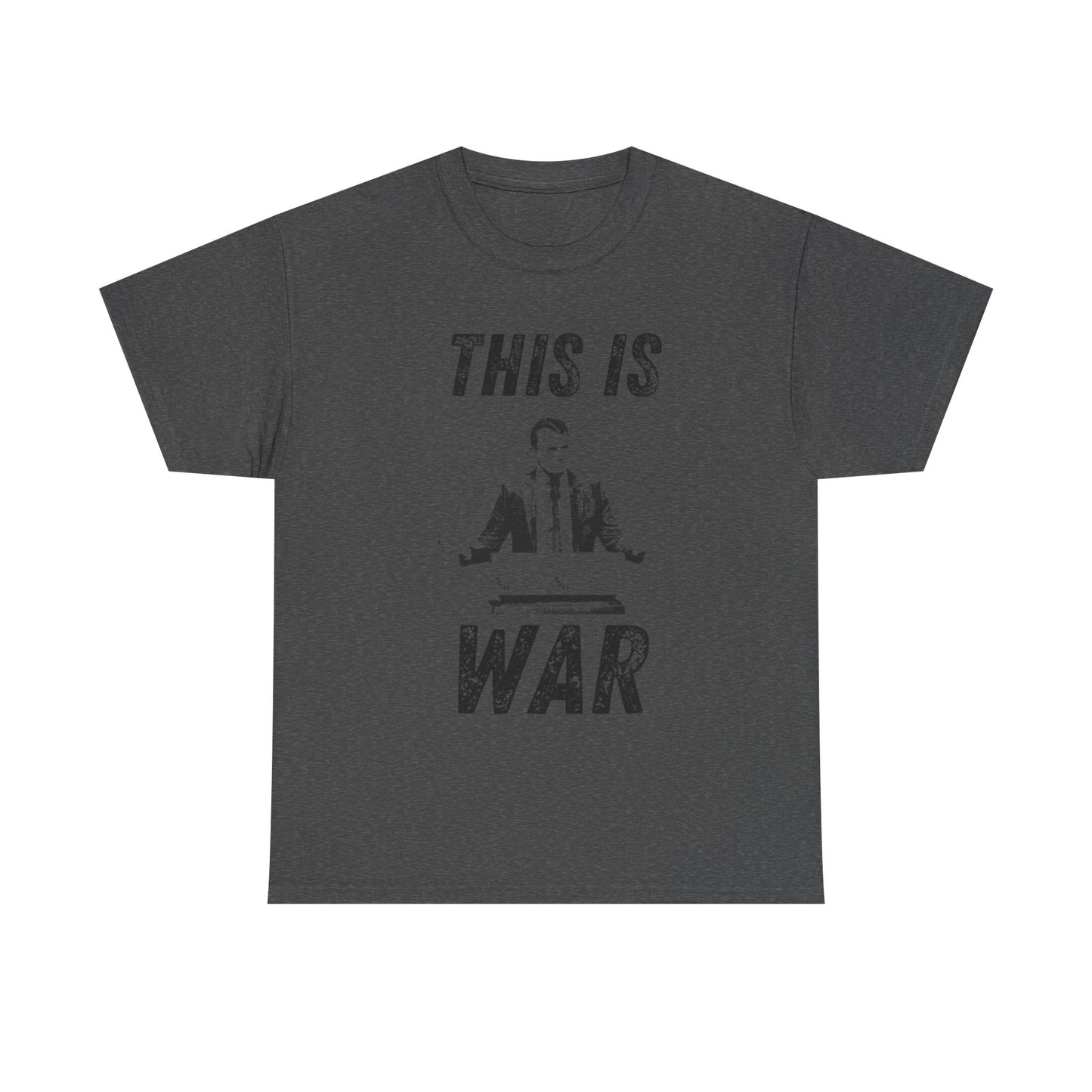 Bold Statement Tee for Activists and Trendsetters - This is War T-Shirt, Unisex Cotton Tee, Casual Wear, Gift for Friends, Statement [...] Charlie Kirk RIP