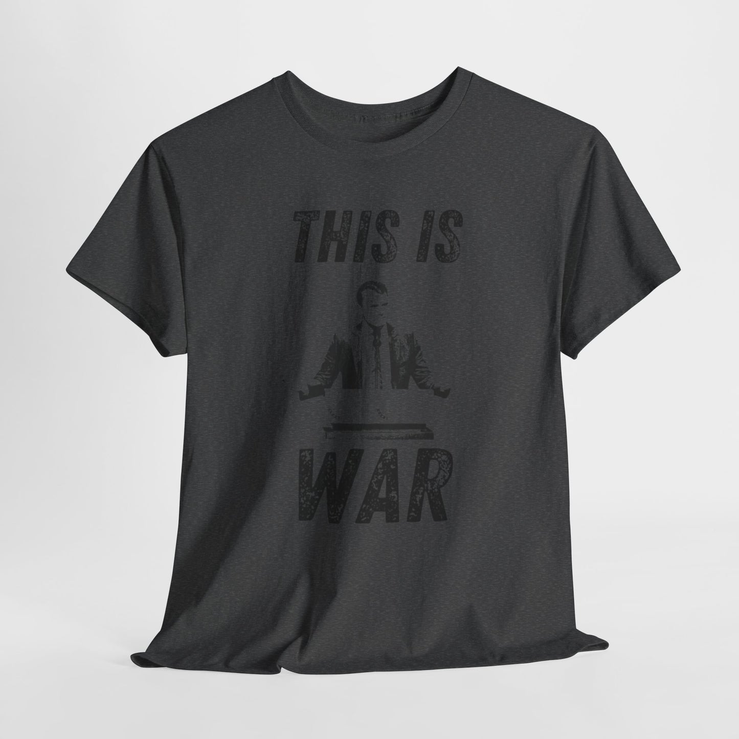 Bold Statement Tee for Activists and Trendsetters - This is War T-Shirt, Unisex Cotton Tee, Casual Wear, Gift for Friends, Statement [...] Charlie Kirk RIP
